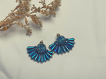 Charger l&#39;image dans la galerie, Boucles d&#39;oreilles BLUE IRIS
