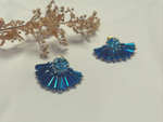 Charger l&#39;image dans la galerie, Boucles d&#39;oreilles BLUE IRIS
